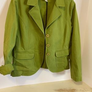 Talbot’s Women’s Lime Green XL jacket/blazer
